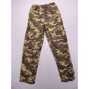 Allison‎ Rhea Lounge Pants 100% Cotton Camouflage Brown S Mens